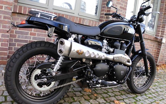 Umgebautes Motorrad Triumph Scrambler von Klingenberger Kehl GbR - Bild 4 Umgebautes Motorrad Triumph Scrambler von Klingenberger Kehl GbR - Bild 4