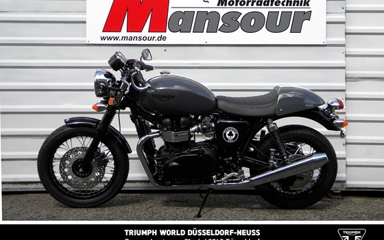 Umgebautes Motorrad Triumph Thruxton Ace von Mansour Motorradtechnik - Bild 1 Umgebautes Motorrad Triumph Thruxton Ace von Mansour Motorradtechnik - Bild 1