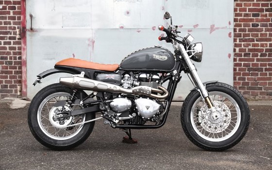 Umgebautes Motorrad Triumph Scrambler von Q-Bike Technik GmbH - Bild 6 Umgebautes Motorrad Triumph Scrambler von Q-Bike Technik GmbH - Bild 6