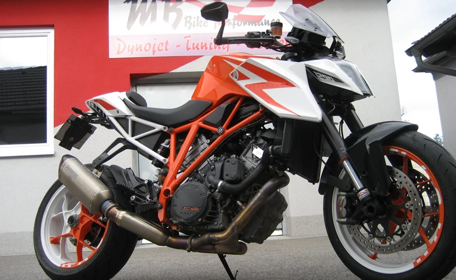 Umbgebautes Motorrad KTM 1290 Super Duke R Bild 1: Umbgebautes Motorrad KTM 1290 Super Duke R