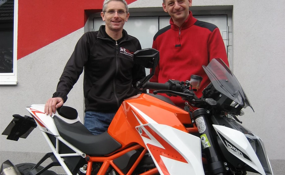 Umbgebautes Motorrad KTM 1290 Super Duke R Bild 2: Umbgebautes Motorrad KTM 1290 Super Duke R