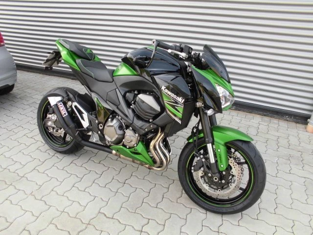 Umbgebautes Motorrad Kawasaki Z 800 Bild 1: Umbgebautes Motorrad Kawasaki Z 800