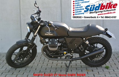Moto Guzzi V7 750 Stone Custom Bike