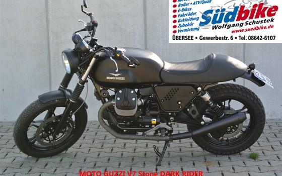 Umgebautes Motorrad Moto Guzzi V7 750 Stone von Suedbike e.K. Inhaber Wolfgang Schustek - Bild 1 Umgebautes Motorrad Moto Guzzi V7 750 Stone von Suedbike e.K. Inhaber Wolfgang Schustek - Bild 1