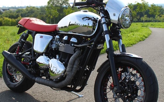Umgebautes Motorrad Triumph Thruxton von CM-Bikes - Christian Maczynski e.K. - Bild 2 Umgebautes Motorrad Triumph Thruxton von CM-Bikes - Christian Maczynski e.K. - Bild 2