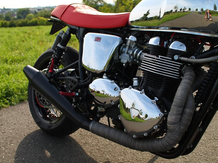 Rebuilt motorbike Triumph Thruxton Bild 6: Rebuilt motorbike Triumph Thruxton