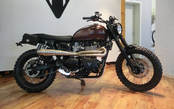 Umgebautes Motorrad Triumph Scrambler von CM-Bikes - Christian Maczynski e.K. - Bild 2 Umgebautes Motorrad Triumph Scrambler von CM-Bikes - Christian Maczynski e.K. - Bild 2