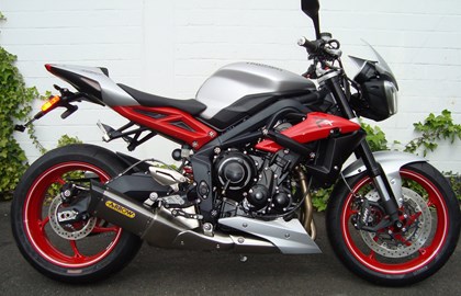 Triumph Street Triple RX Custom Bike Triumph Street Triple RX Custom Bike