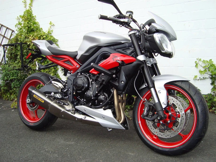 Rebuilt motorbike Triumph Street Triple RX Bild 3: Rebuilt motorbike Triumph Street Triple RX