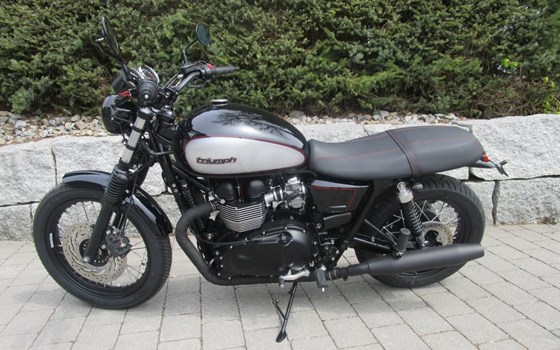 Umgebautes Motorrad Triumph Bonneville T100 Black von Zweirad-Center Nuber GmbH - Bild 8 Umgebautes Motorrad Triumph Bonneville T100 Black von Zweirad-Center Nuber GmbH - Bild 8