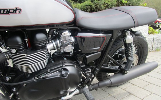 Umgebautes Motorrad Triumph Bonneville T100 Black von Zweirad-Center Nuber GmbH - Bild 9 Umgebautes Motorrad Triumph Bonneville T100 Black von Zweirad-Center Nuber GmbH - Bild 9