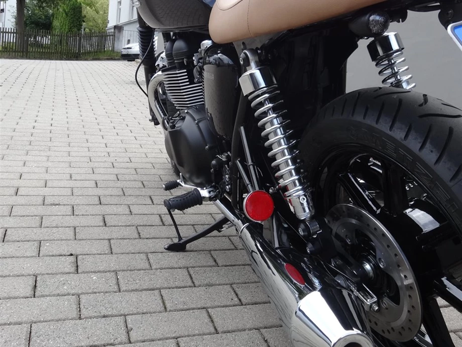 Umbgebautes Motorrad Triumph Bonneville Bild 9: Umbgebautes Motorrad Triumph Bonneville