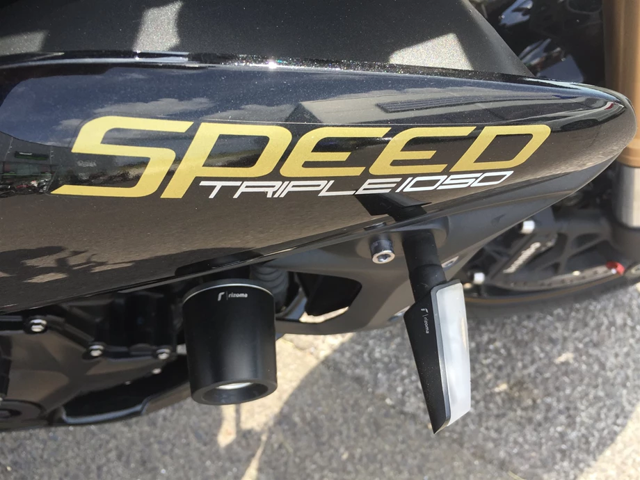 Umbgebautes Motorrad Triumph Speed Triple 1050 Bild 4: Umbgebautes Motorrad Triumph Speed Triple 1050