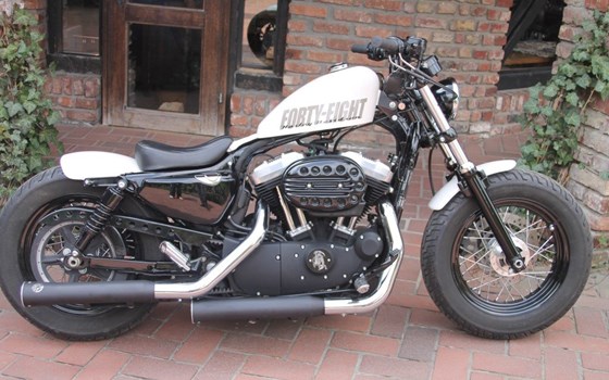 Umgebautes Motorrad Harley-Davidson Sportster XL 1200X Forty-Eight von X-Trem Custombikes - Bild 1 Umgebautes Motorrad Harley-Davidson Sportster XL 1200X Forty-Eight von X-Trem Custombikes - Bild 1