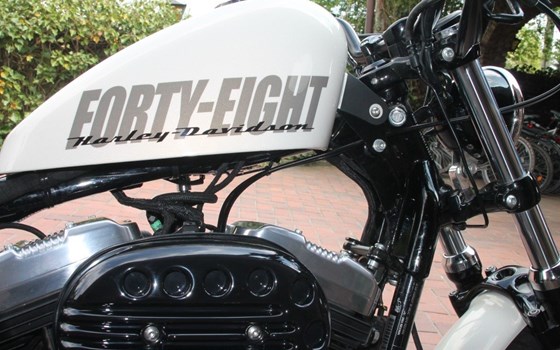 Umgebautes Motorrad Harley-Davidson Sportster XL 1200X Forty-Eight von X-Trem Custombikes - Bild 14 Umgebautes Motorrad Harley-Davidson Sportster XL 1200X Forty-Eight von X-Trem Custombikes - Bild 14