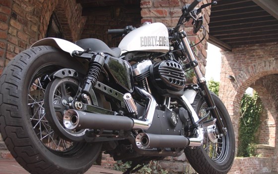 Umgebautes Motorrad Harley-Davidson Sportster XL 1200X Forty-Eight von X-Trem Custombikes - Bild 3 Umgebautes Motorrad Harley-Davidson Sportster XL 1200X Forty-Eight von X-Trem Custombikes - Bild 3