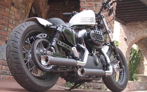 Umgebautes Motorrad Harley-Davidson Sportster XL 1200X Forty-Eight von X-Trem Custombikes - Bild 4 Umgebautes Motorrad Harley-Davidson Sportster XL 1200X Forty-Eight von X-Trem Custombikes - Bild 4