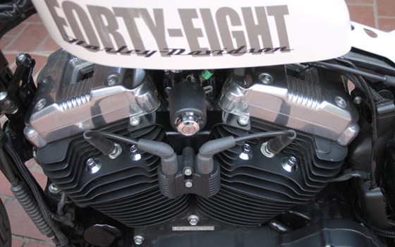 Umgebautes Motorrad Harley-Davidson Sportster XL 1200X Forty-Eight von X-Trem Custombikes - Bild 9 Umgebautes Motorrad Harley-Davidson Sportster XL 1200X Forty-Eight von X-Trem Custombikes - Bild 9