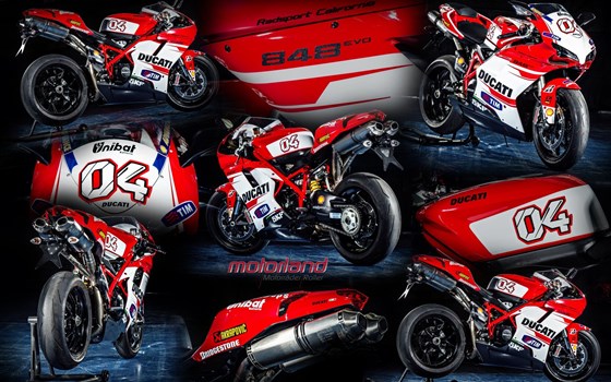 Umgebautes Motorrad Ducati 848 von Motorland Motorrad GmbH - Bild 2 Umgebautes Motorrad Ducati 848 von Motorland Motorrad GmbH - Bild 2