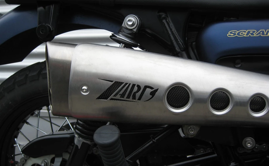 Umbgebautes Motorrad Triumph Scrambler Bild 4: Umbgebautes Motorrad Triumph Scrambler