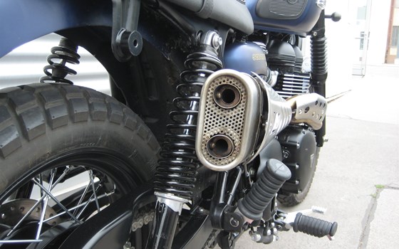 Umgebautes Motorrad Triumph Scrambler von IL MOTO  Motorradhandel und Reparaturwerkstätte GesmbH - Bild 6 Umgebautes Motorrad Triumph Scrambler von IL MOTO  Motorradhandel und Reparaturwerkstätte GesmbH - Bild 6
