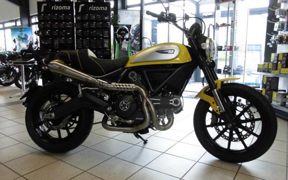 Umgebautes Motorrad Ducati Scrambler Icon von Team Wahlers GmbH - Bild 1 Umgebautes Motorrad Ducati Scrambler Icon von Team Wahlers GmbH - Bild 1