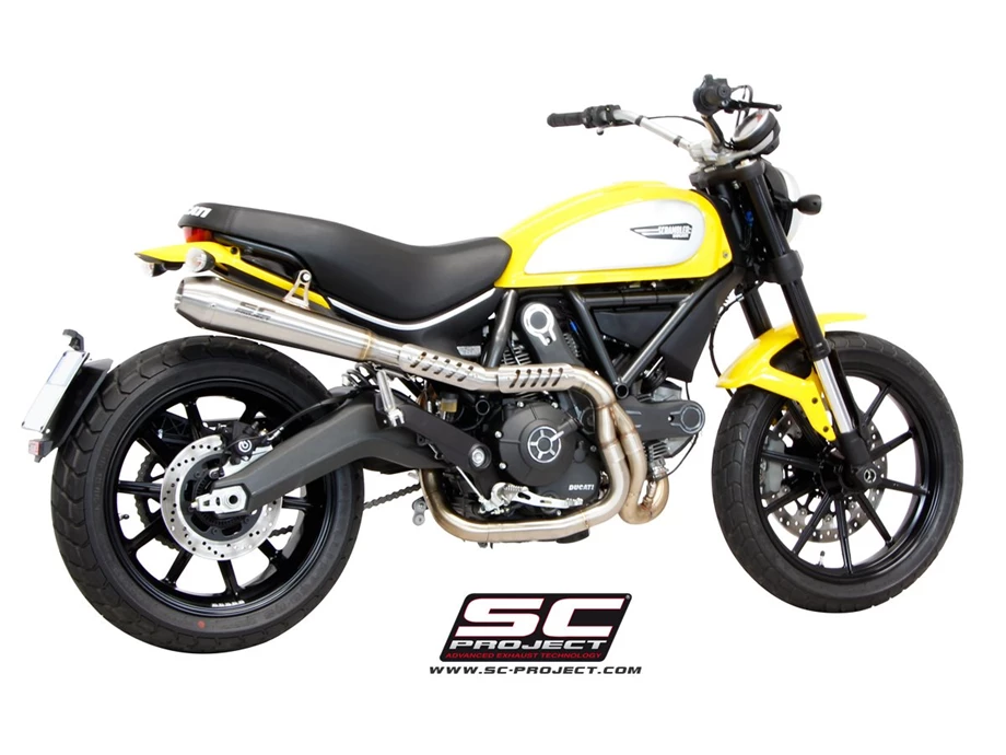 Umbgebautes Motorrad Ducati Scrambler Icon Bild 3: Umbgebautes Motorrad Ducati Scrambler Icon