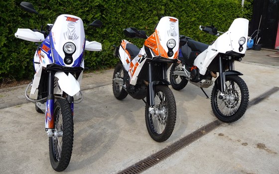 Umgebautes Motorrad KTM 690 LC4 Rally von Bräuer Motorradsport KG - Bild 1 Umgebautes Motorrad KTM 690 LC4 Rally von Bräuer Motorradsport KG - Bild 1