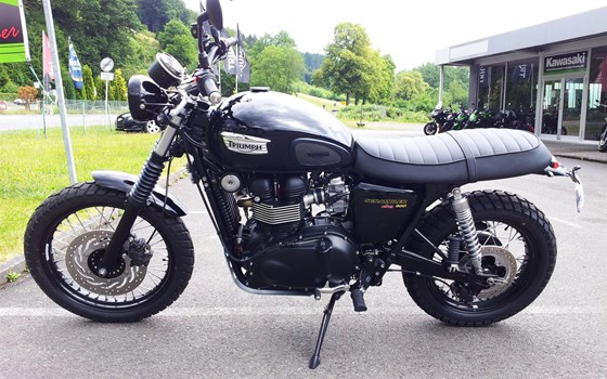 Umgebautes Motorrad Triumph Scrambler von Motorradhaus Löhmer GmbH - Bild 2 Umgebautes Motorrad Triumph Scrambler von Motorradhaus Löhmer GmbH - Bild 2