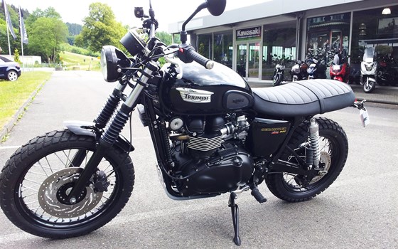 Umgebautes Motorrad Triumph Scrambler von Motorradhaus Löhmer GmbH - Bild 4 Umgebautes Motorrad Triumph Scrambler von Motorradhaus Löhmer GmbH - Bild 4