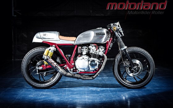 Umgebautes Motorrad Yamaha SR 500 von Motorland Motorrad GmbH - Bild 8 Umgebautes Motorrad Yamaha SR 500 von Motorland Motorrad GmbH - Bild 8