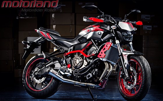 Umgebautes Motorrad Yamaha MT-07 von Motorland Motorrad GmbH - Bild 1 Umgebautes Motorrad Yamaha MT-07 von Motorland Motorrad GmbH - Bild 1
