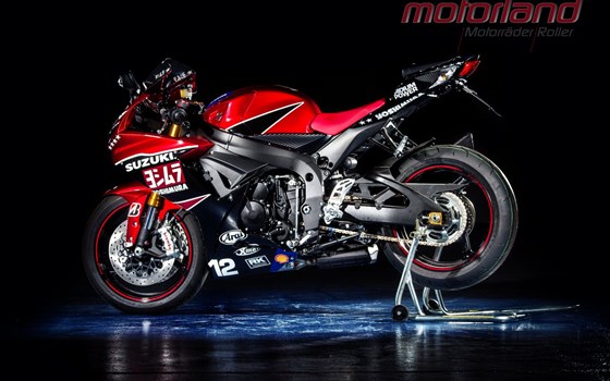 Umgebautes Motorrad Suzuki GSX-R 750 von Motorland Motorrad GmbH - Bild 1 Umgebautes Motorrad Suzuki GSX-R 750 von Motorland Motorrad GmbH - Bild 1