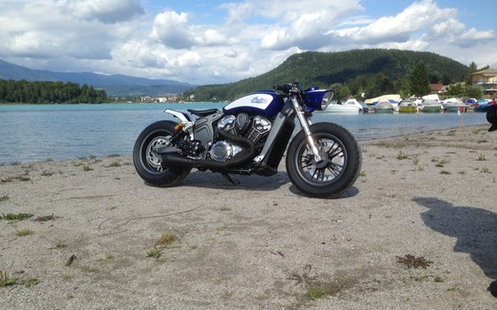 Umgebautes Motorrad Indian Scout von SMC-Styrian Motor Cycle - Bild 1 Umgebautes Motorrad Indian Scout von SMC-Styrian Motor Cycle - Bild 1