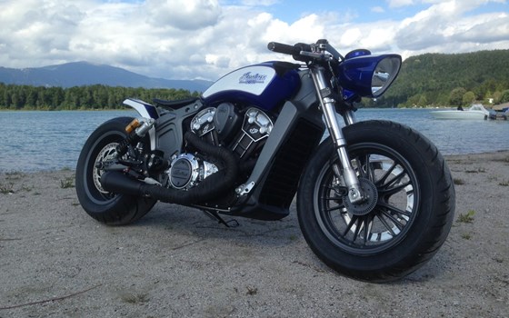 Umgebautes Motorrad Indian Scout von SMC-Styrian Motor Cycle - Bild 3 Umgebautes Motorrad Indian Scout von SMC-Styrian Motor Cycle - Bild 3