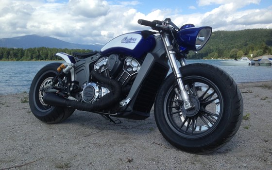 Umgebautes Motorrad Indian Scout von SMC-Styrian Motor Cycle - Bild 4 Umgebautes Motorrad Indian Scout von SMC-Styrian Motor Cycle - Bild 4
