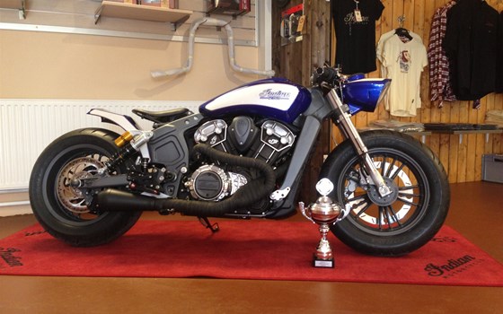 Umgebautes Motorrad Indian Scout von SMC-Styrian Motor Cycle - Bild 5 Umgebautes Motorrad Indian Scout von SMC-Styrian Motor Cycle - Bild 5
