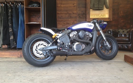 Umgebautes Motorrad Indian Scout von SMC-Styrian Motor Cycle - Bild 6 Umgebautes Motorrad Indian Scout von SMC-Styrian Motor Cycle - Bild 6