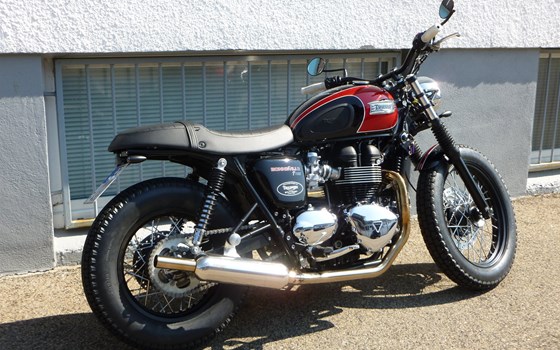 Umgebautes Motorrad Triumph Bonneville T100 von SBF TRIUMPH Bikes & Parts GmbH & Co.KG - Bild 3 Umgebautes Motorrad Triumph Bonneville T100 von SBF TRIUMPH Bikes & Parts GmbH & Co.KG - Bild 3