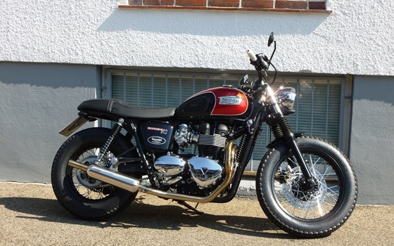Umgebautes Motorrad Triumph Bonneville T100 von SBF TRIUMPH Bikes & Parts GmbH & Co.KG - Bild 5 Umgebautes Motorrad Triumph Bonneville T100 von SBF TRIUMPH Bikes & Parts GmbH & Co.KG - Bild 5