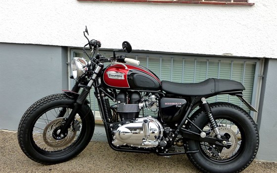Umgebautes Motorrad Triumph Bonneville T100 von SBF TRIUMPH Bikes & Parts GmbH & Co.KG - Bild 6 Umgebautes Motorrad Triumph Bonneville T100 von SBF TRIUMPH Bikes & Parts GmbH & Co.KG - Bild 6
