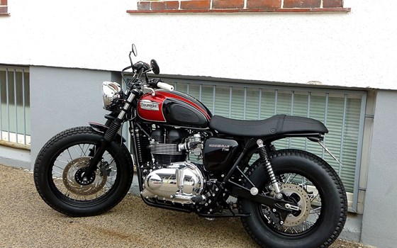 Umgebautes Motorrad Triumph Bonneville T100 von SBF TRIUMPH Bikes & Parts GmbH & Co.KG - Bild 7 Umgebautes Motorrad Triumph Bonneville T100 von SBF TRIUMPH Bikes & Parts GmbH & Co.KG - Bild 7