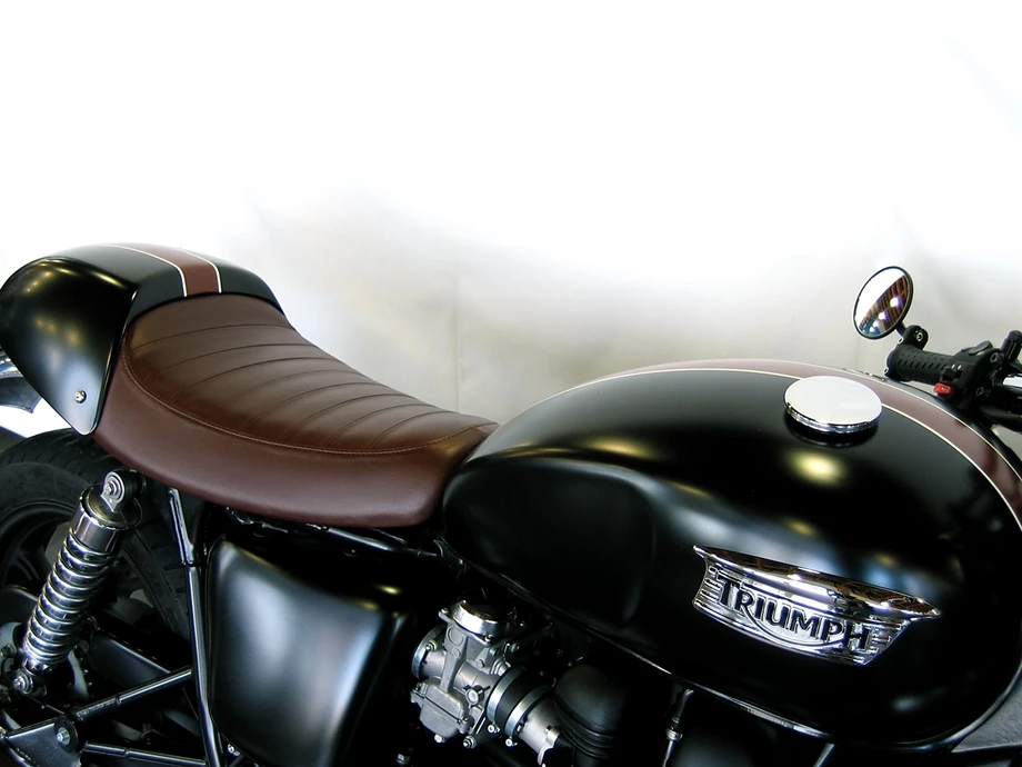 Umbgebautes Motorrad Triumph Bonneville Bild 11: Umbgebautes Motorrad Triumph Bonneville