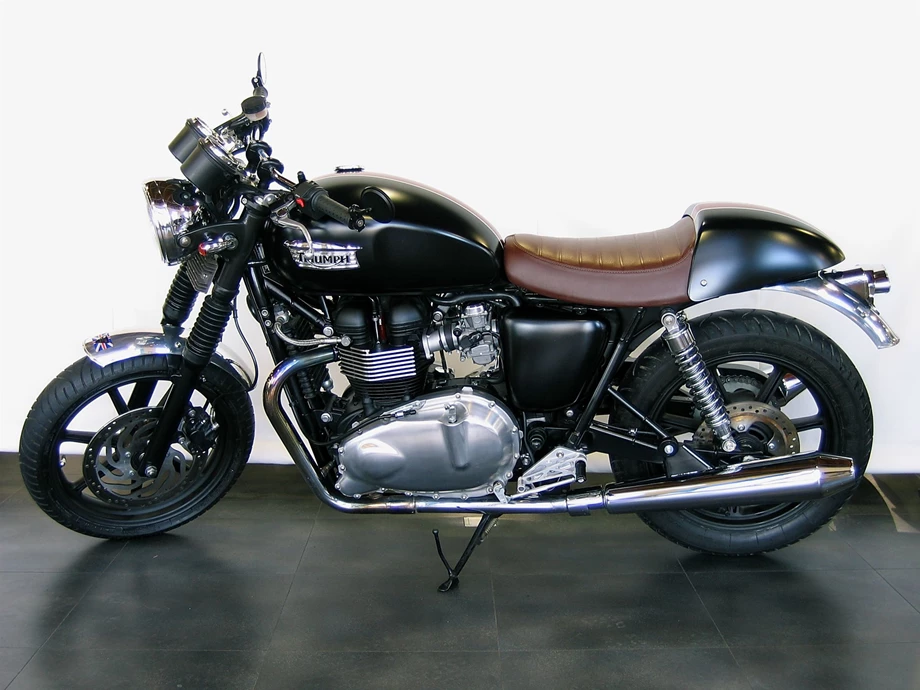 Umbgebautes Motorrad Triumph Bonneville Bild 5: Umbgebautes Motorrad Triumph Bonneville