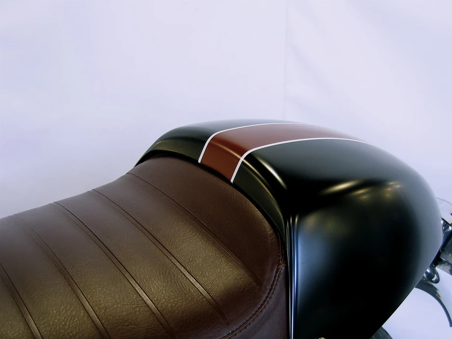 Umbgebautes Motorrad Triumph Bonneville Bild 7: Umbgebautes Motorrad Triumph Bonneville