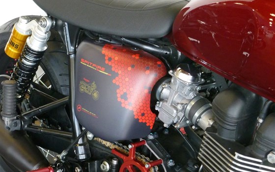 Umgebautes Motorrad Triumph Bonneville T100 von SBF TRIUMPH Bikes & Parts GmbH & Co.KG - Bild 10 Umgebautes Motorrad Triumph Bonneville T100 von SBF TRIUMPH Bikes & Parts GmbH & Co.KG - Bild 10