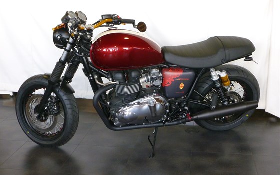 Umgebautes Motorrad Triumph Bonneville T100 von SBF TRIUMPH Bikes & Parts GmbH & Co.KG - Bild 11 Umgebautes Motorrad Triumph Bonneville T100 von SBF TRIUMPH Bikes & Parts GmbH & Co.KG - Bild 11