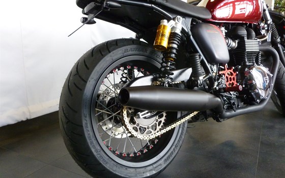 Umgebautes Motorrad Triumph Bonneville T100 von SBF TRIUMPH Bikes & Parts GmbH & Co.KG - Bild 5 Umgebautes Motorrad Triumph Bonneville T100 von SBF TRIUMPH Bikes & Parts GmbH & Co.KG - Bild 5