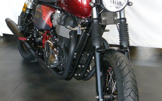 Umgebautes Motorrad Triumph Bonneville T100 von SBF TRIUMPH Bikes & Parts GmbH & Co.KG - Bild 8 Umgebautes Motorrad Triumph Bonneville T100 von SBF TRIUMPH Bikes & Parts GmbH & Co.KG - Bild 8