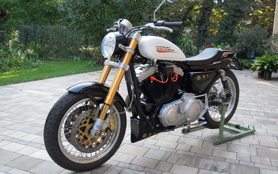 Umgebautes Motorrad Harley-Davidson Sportster XL 883 von fredl_123 - Bild 5 Umgebautes Motorrad Harley-Davidson Sportster XL 883 von fredl_123 - Bild 5